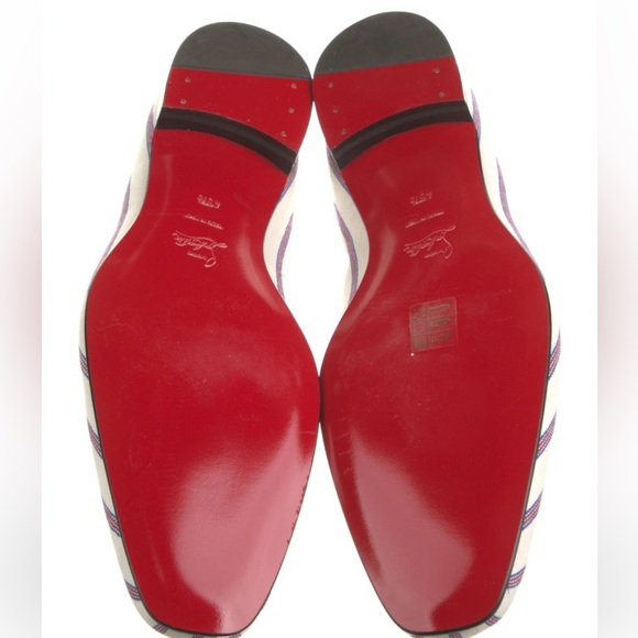 Christian Louboutin Striped Loafers - Picture 5 of 5